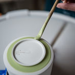 Juliet Macleod in her studio 2018